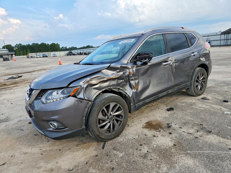 65129896 :رقم المزاد ، 5N1AT2MV7GC806306 vin ، 2016 Nissan Rogue مزاد بيع