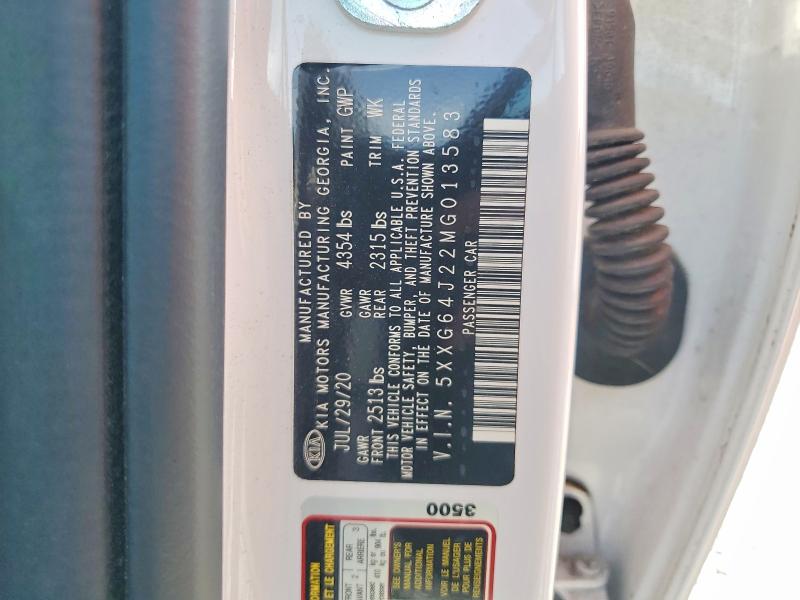 Продажа на аукционе авто 2021 Kia K5, vin: 5XXG64J22MG013583, номер лота: 65517466