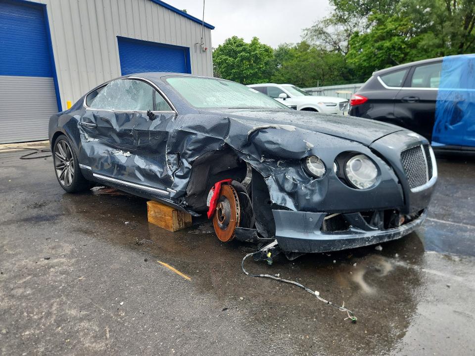 2013 Bentley Continental მანქანა იყიდება აუქციონზე, vin: SCBFC7ZA2DC083105, აუქციონის ნომერი: 61782946