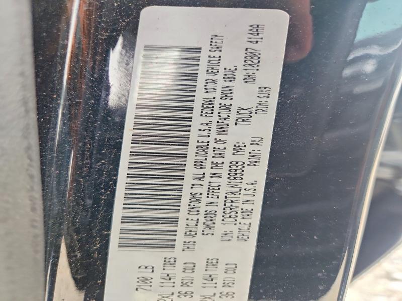 Продажа на аукционе авто 2020 Ram 1500, vin: 1C6SRFRT0LN189939, номер лота: 64487046