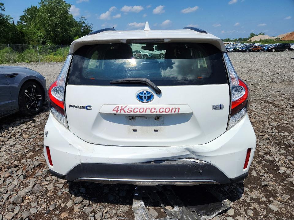 2018 Toyota Prius C მანქანა იყიდება აუქციონზე, vin: JTDKDTB31J1599833, აუქციონის ნომერი: 64076466