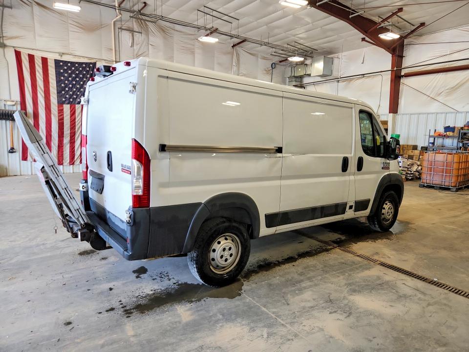 65019646 :رقم المزاد ، 3C6TRVAG1GE129854 vin ، 2016 Ram Promaster 1500 مزاد بيع