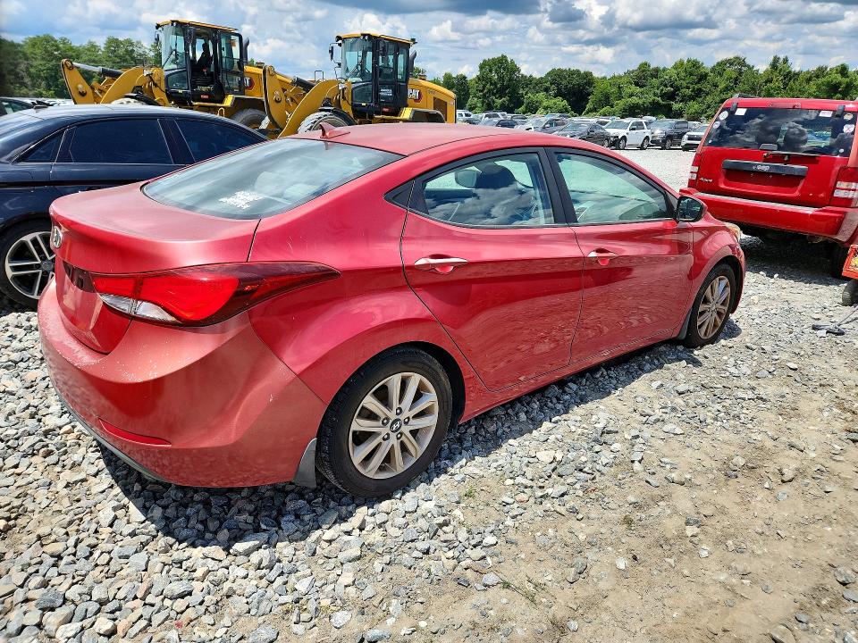 2015 Hyundai Elantra მანქანა იყიდება აუქციონზე, vin: KMHDH4AE1FU277796, აუქციონის ნომერი: 63950216