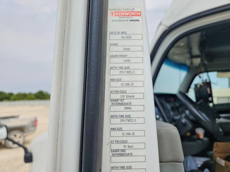 2021 Kenworth Construction მანქანა იყიდება აუქციონზე, vin: 1XKYDP9X1MJ439387, აუქციონის ნომერი: 66215736