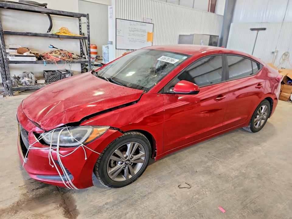65670796 :رقم المزاد ، 5NPD84LF0HH176031 vin ، 2017 Hyundai Elantra مزاد بيع