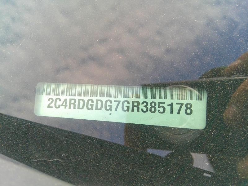 Aukcja sprzedaży 2016 Dodge Grand Caravan, vin: 2C4RDGDG7GR385178, numer aukcji: 63999736