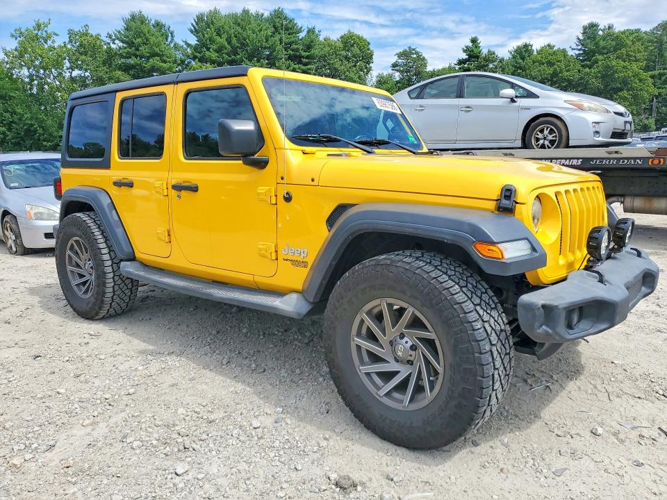 63987586 :رقم المزاد ، 1C4HJXDG6JW297614 vin ، 2018 Jeep Wrangler Unlimited مزاد بيع