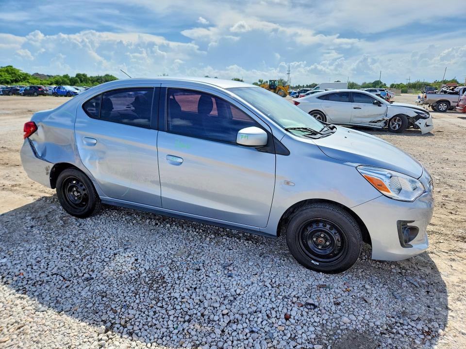 2019 Mitsubishi Mirage მანქანა იყიდება აუქციონზე, vin: ML32F3FJ8KHF05559, აუქციონის ნომერი: 64460496