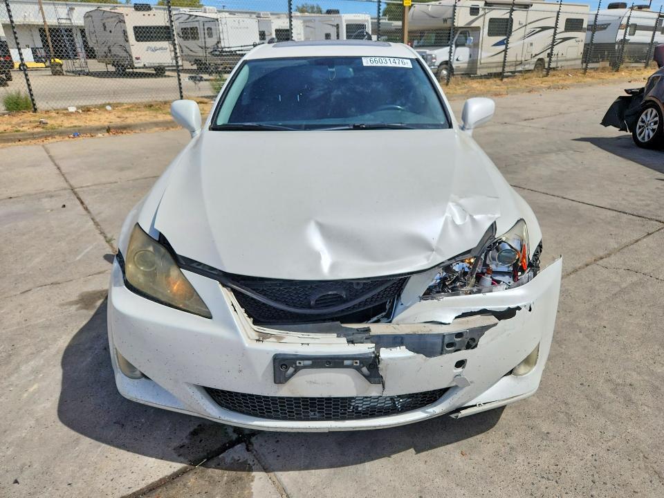 2007 Lexus Is მანქანა იყიდება აუქციონზე, vin: JTHCK262672016857, აუქციონის ნომერი: 66031476