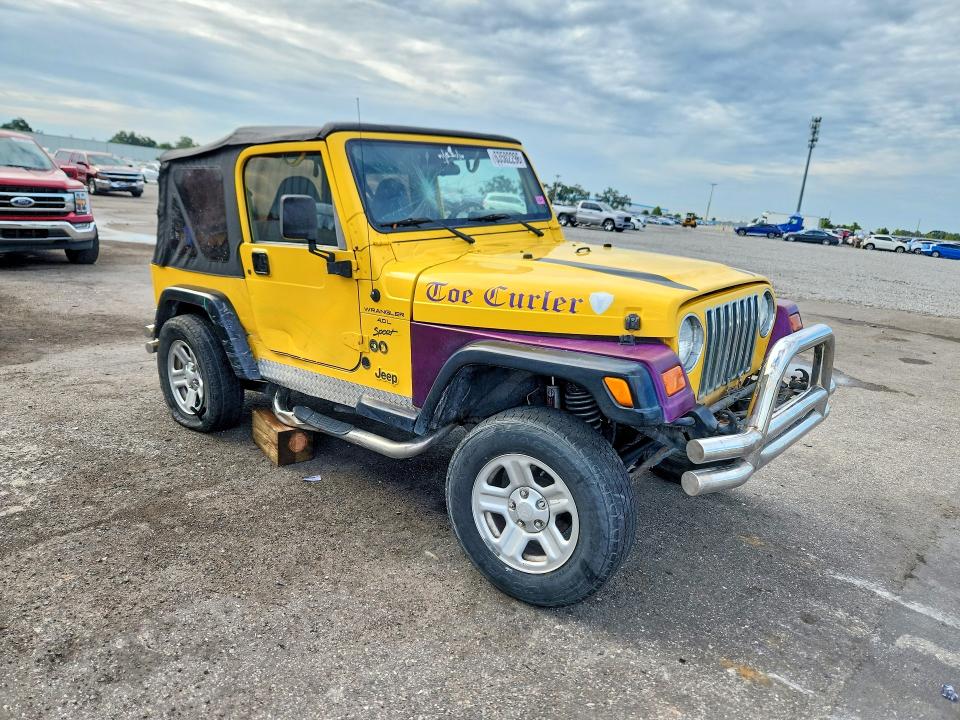 Продаж на аукціоні авто 2001 Jeep Wrangler / Tj, vin: 1J4FA49S51P361665, номер лоту: 63502296