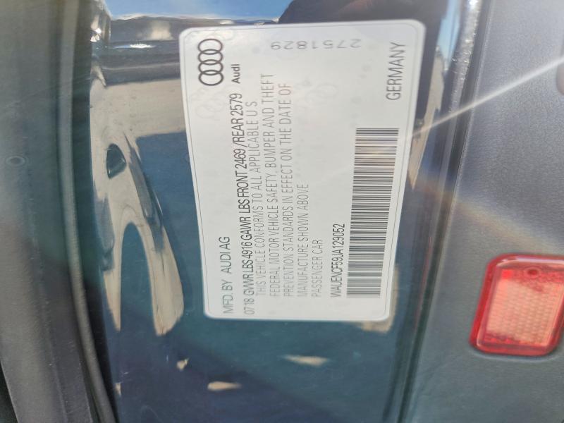 Aukcja sprzedaży 2018 Audi A5, vin: WAUENCF59JA129052, numer aukcji: 67248666