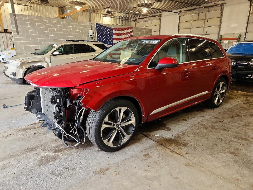 63158376 :رقم المزاد ، WA1VXBF72PD012715 vin ، 2023 Audi Q7 مزاد بيع