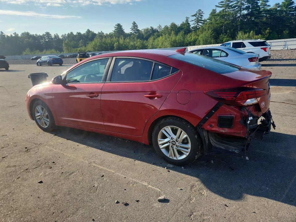 63916086 :رقم المزاد ، 5NPD84LF1KH490309 vin ، 2019 Hyundai Elantra مزاد بيع