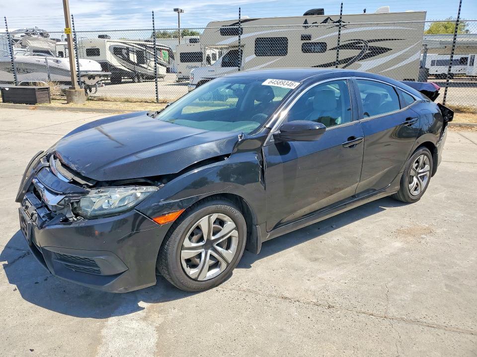 2016 Honda Civic მანქანა იყიდება აუქციონზე, vin: 19XFC2E51GE055897, აუქციონის ნომერი: 64589346