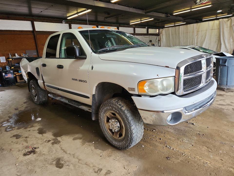 2003 Dodge Ram 2500 მანქანა იყიდება აუქციონზე, vin: 3D7KU28D03G845565, აუქციონის ნომერი: 63120606