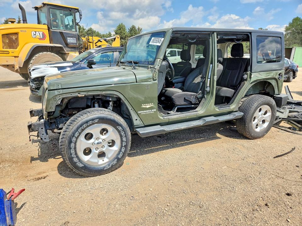Продаж на аукціоні авто 2015 Jeep Wrangler Unlimited, vin: 1C4BJWEG5FL741539, номер лоту: 66550846