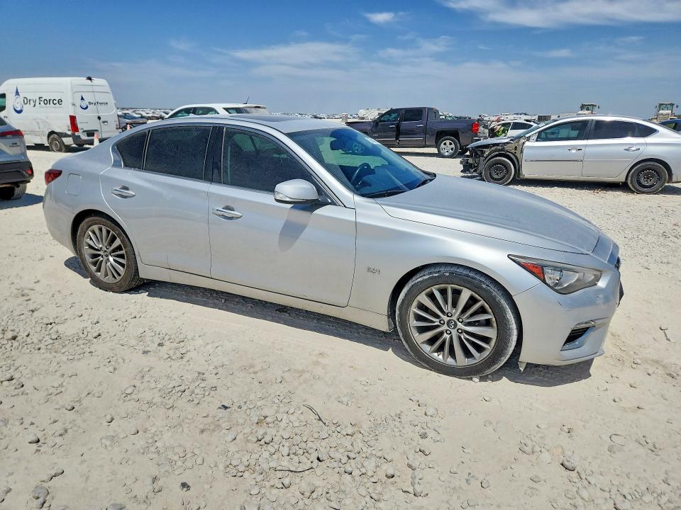 2018 Infiniti Q50 მანქანა იყიდება აუქციონზე, vin: JN1EV7AR9JM438929, აუქციონის ნომერი: 65863676