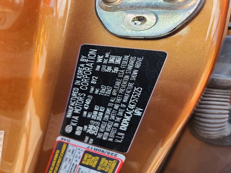 Aukcja sprzedaży 2000 Kia Sportage, vin: KNDPMCAC4K7575225, numer aukcji: 63450236