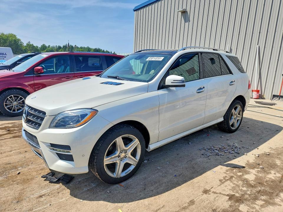 Продажа на аукционе авто 2015 Mercedes-benz Ml, vin: 4JGDA5GBXFA475799, номер лота: 65814856