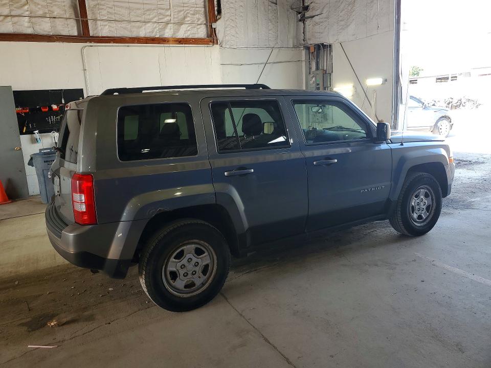 2013 Jeep Patriot მანქანა იყიდება აუქციონზე, vin: 1C4NJRBB5DD271656, აუქციონის ნომერი: 63588606