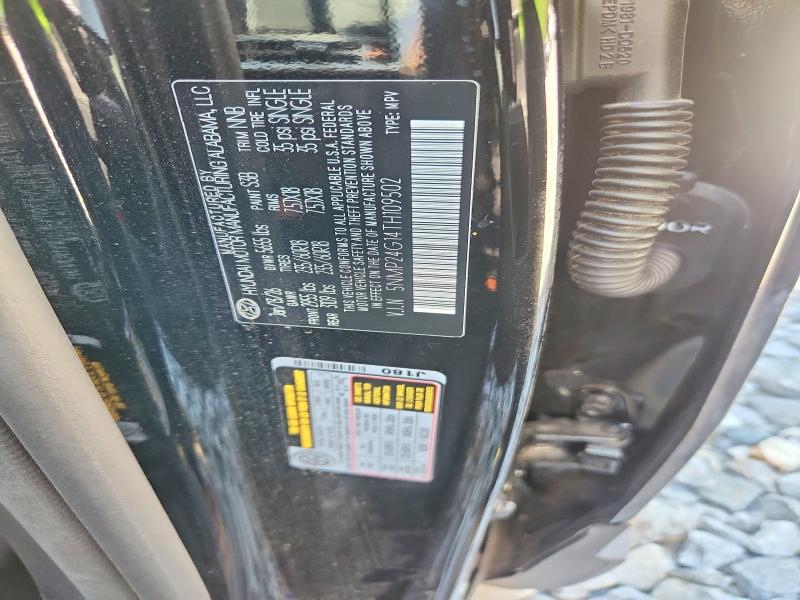 Продаж на аукціоні авто 2026 Hyundai Santa Fe, vin: 5NMP24G14TH109502, номер лоту: 65611466