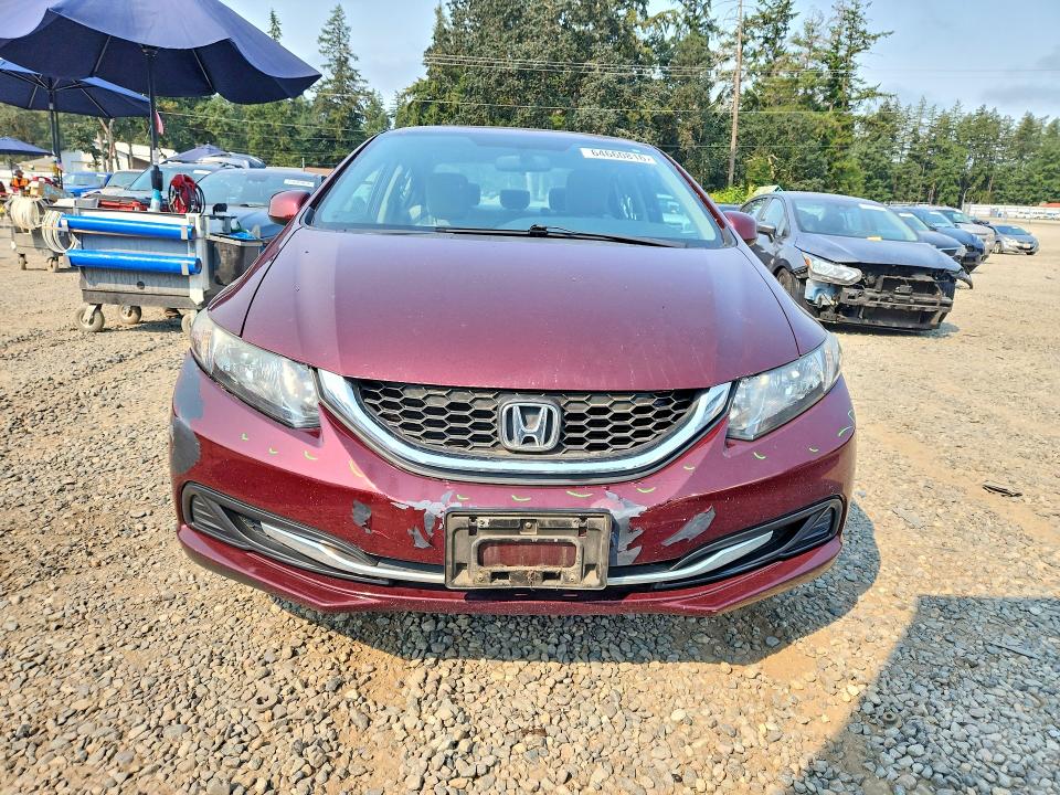 Продаж на аукціоні авто 2013 Honda Civic, vin: 19XFB2F59DE277990, номер лоту: 64660816