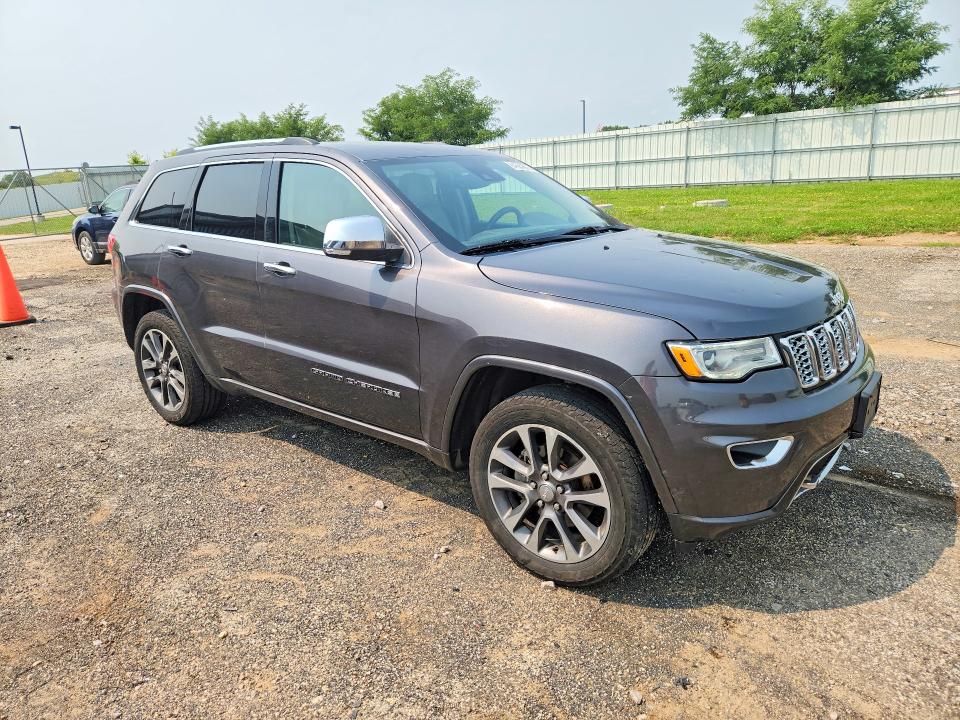 2018 Jeep Grand Cherokee მანქანა იყიდება აუქციონზე, vin: 1C4RJFCG2JC106580, აუქციონის ნომერი: 64584886