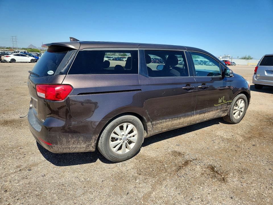Продажа на аукционе авто 2017 Kia Sedona, vin: KNDMB5C16H6232589, номер лота: 65555186