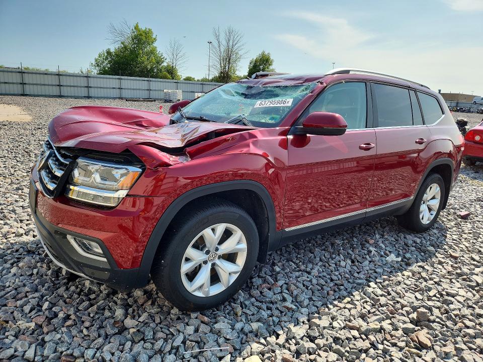 2018 Volkswagen Atlas მანქანა იყიდება აუქციონზე, vin: 1V2MR2CA6JC520158, აუქციონის ნომერი: 63795986