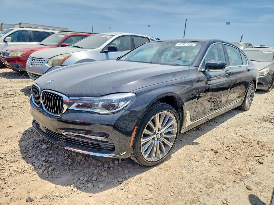 2016 Bmw 750 მანქანა იყიდება აუქციონზე, vin: WBA7F0C53GGL99070, აუქციონის ნომერი: 63327826