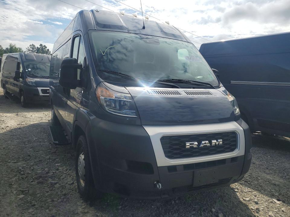 Продажа на аукционе авто 2021 Ram Promaster 3500, vin: 3C6MRVJG5ME544661, номер лота: 62543806