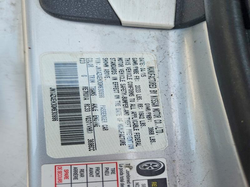 Продажа на аукционе авто 2016 Nissan 370z, vin: JN1AZ4EH3GM930996, номер лота: 66539966