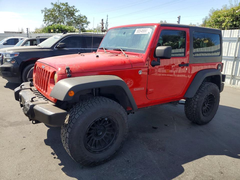 65546666 :رقم المزاد ، 1C4AJWAGXCL182888 vin ، 2012 Jeep Wrangler مزاد بيع