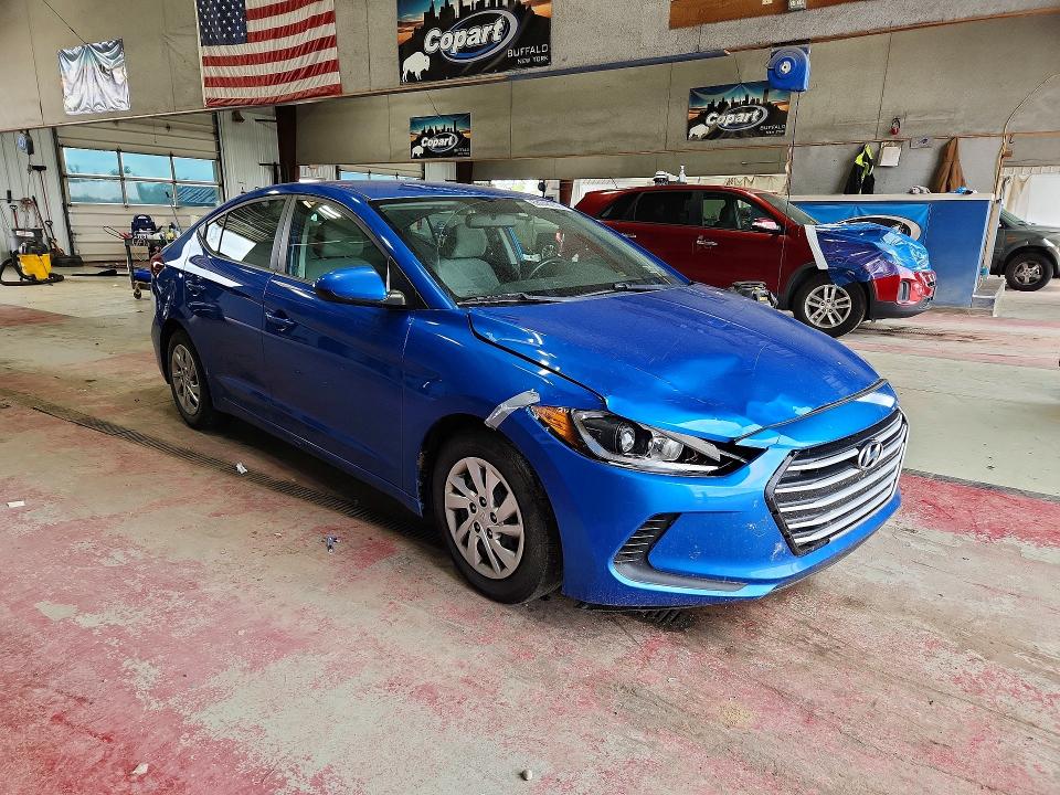 Продажа на аукционе авто 2017 Hyundai Elantra, vin: KMHD74LF6HU123113, номер лота: 63746236
