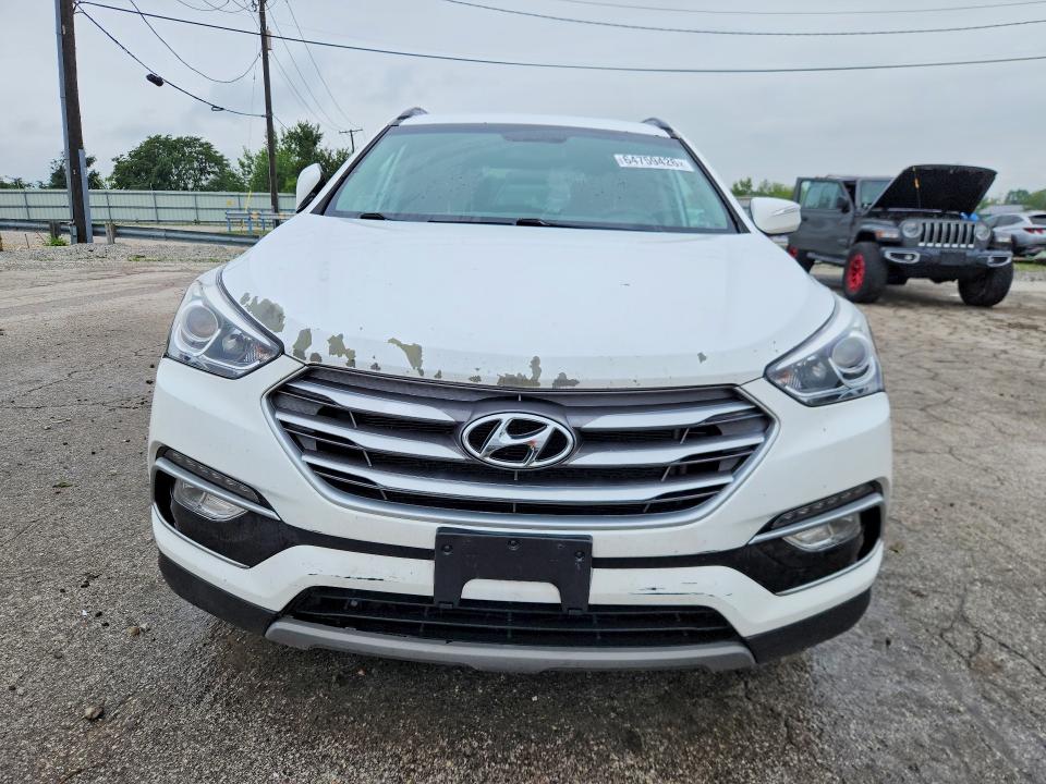 64759426 :رقم المزاد ، 5XYZUDLB5JG555375 vin ، 2018 Hyundai Santa Fe Sport مزاد بيع