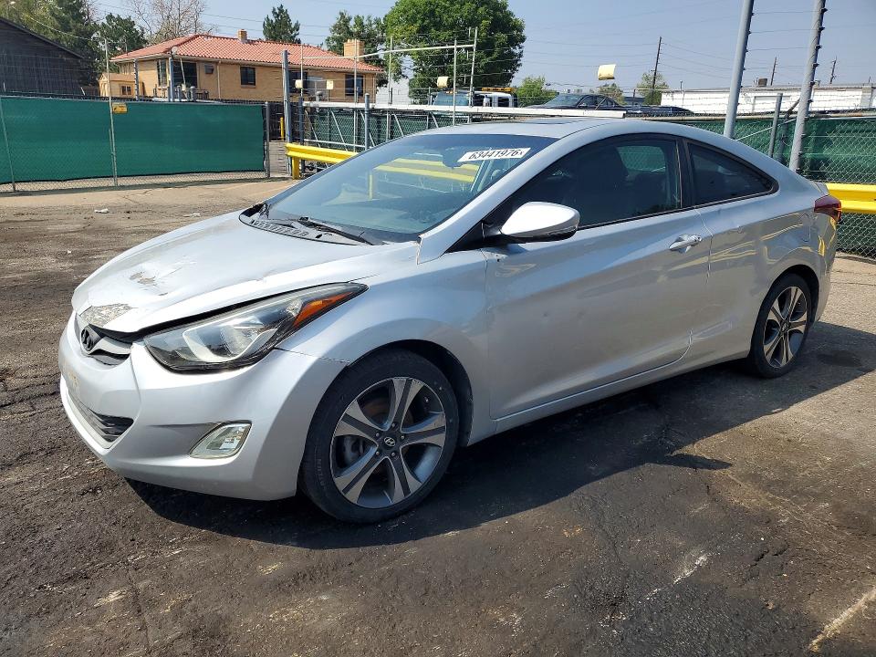 Продаж на аукціоні авто 2014 Hyundai Elantra Coupe, vin: KMHDH6AH6EU024039, номер лоту: 63441976