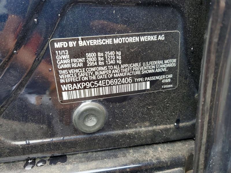 Продаж на аукціоні авто 2014 Bmw 550, vin: WBAKP9C54ED692406, номер лоту: 65854026