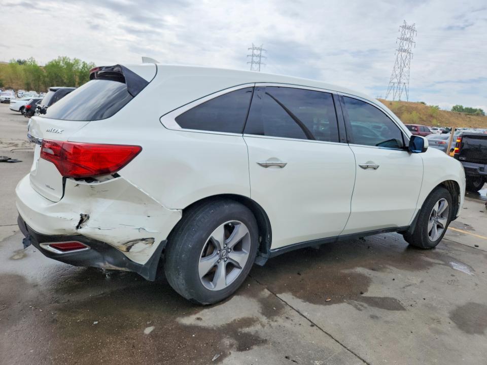 Auction sale of the 2016 Acura Mdx, vin: 5FRYD4H25GB007296, lot number: 65036996