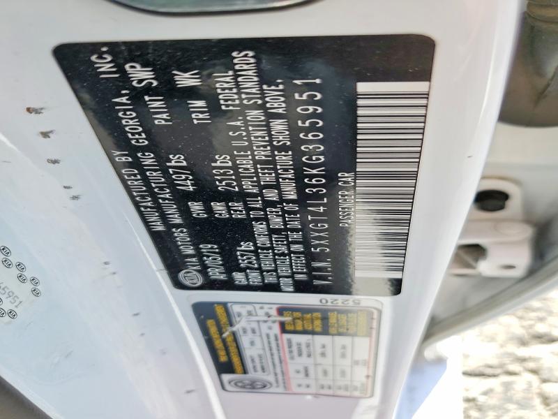 Продажа на аукционе авто 2019 Kia Optima, vin: 5XXGT4L36KG365951, номер лота: 63687116