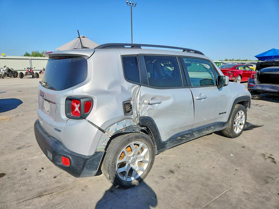 2018 Jeep Renegade მანქანა იყიდება აუქციონზე, vin: ZACCJABB7JPJ56592, აუქციონის ნომერი: 65388726
