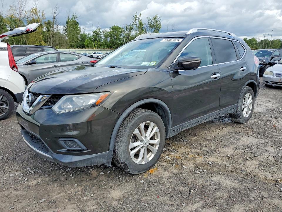 2015 Nissan Rogue მანქანა იყიდება აუქციონზე, vin: KNMAT2MV6FP505179, აუქციონის ნომერი: 65351326