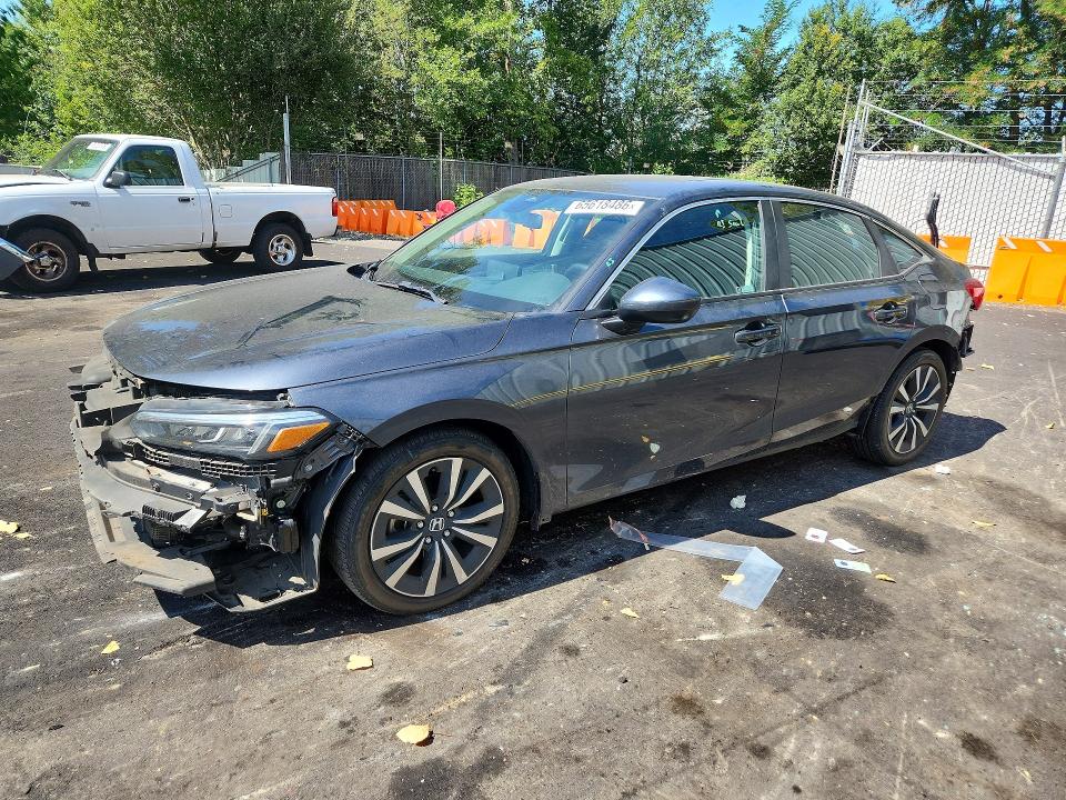 65618486 :رقم المزاد ، 2HGFE1F74NH325972 vin ، 2022 Honda Civic مزاد بيع