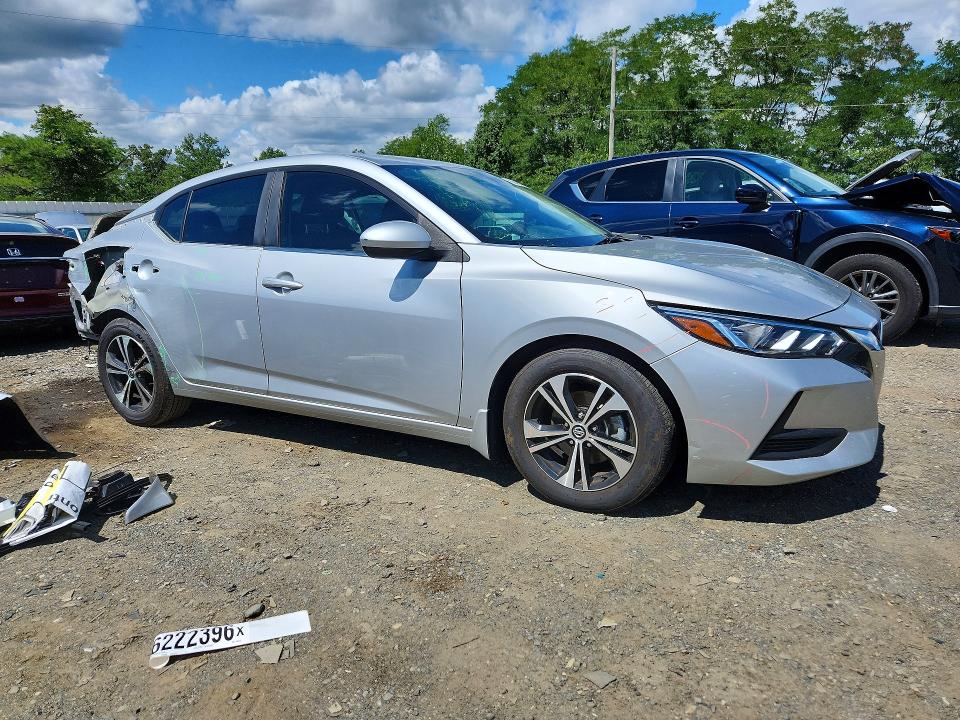 66460226 :رقم المزاد ، 3N1AB8CV3NY299651 vin ، 2022 Nissan Sentra مزاد بيع