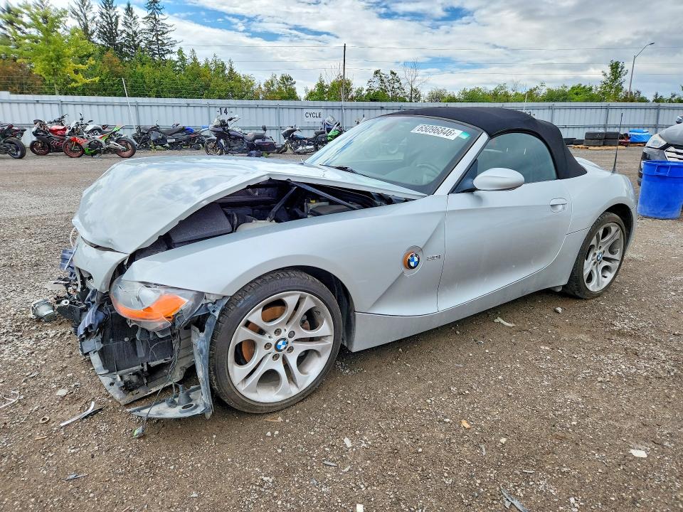 2003 Bmw Z4 მანქანა იყიდება აუქციონზე, vin: 4USBT53433LT22558, აუქციონის ნომერი: 65096846