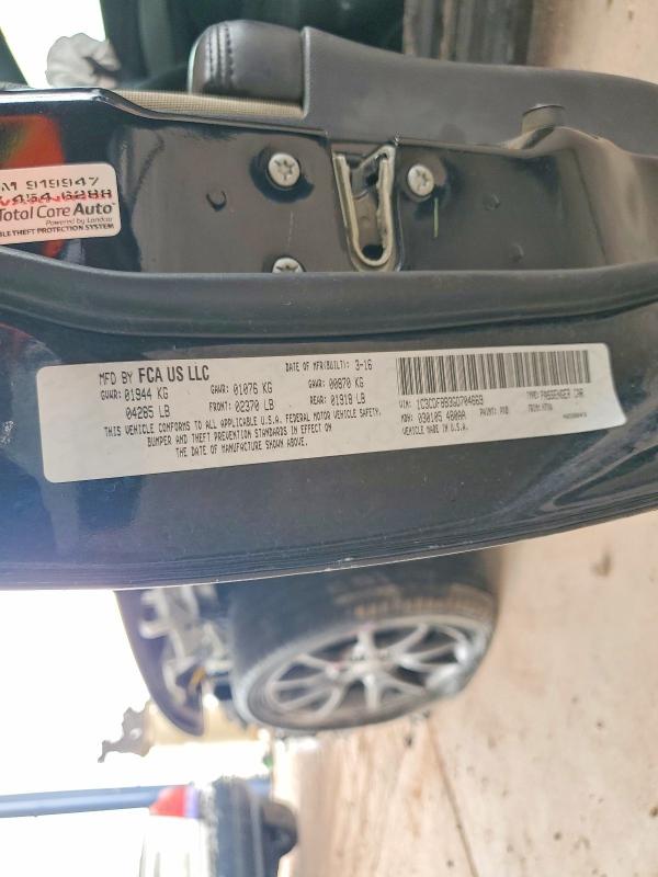 65130806 :رقم المزاد ، 1C3CDFBB3GD704669 vin ، 2016 Dodge Dart مزاد بيع