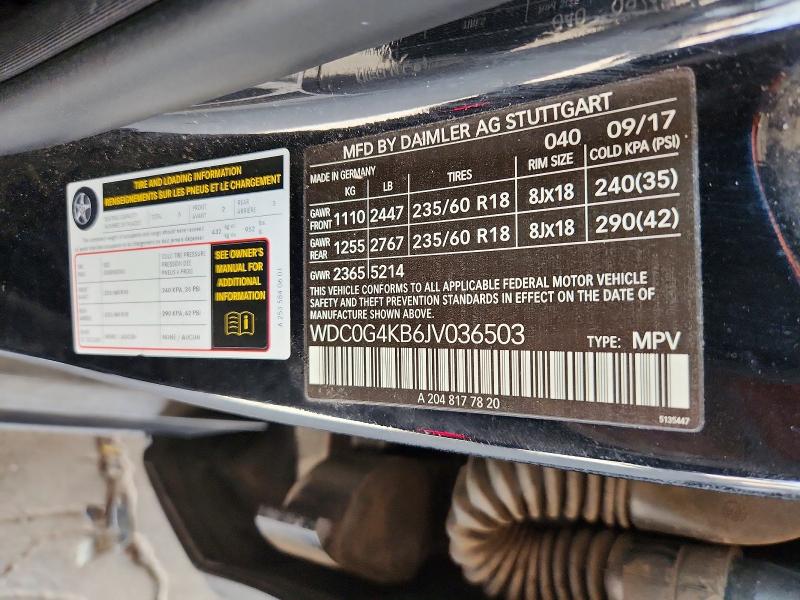 Продаж на аукціоні авто 2018 Mercedes-benz Glc, vin: WDC0G4KB6JV036503, номер лоту: 66508976