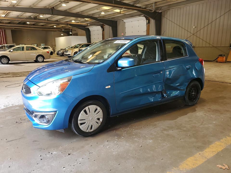 2018 Mitsubishi Mirage მანქანა იყიდება აუქციონზე, vin: ML32A3HJ8JH003464, აუქციონის ნომერი: 63260086