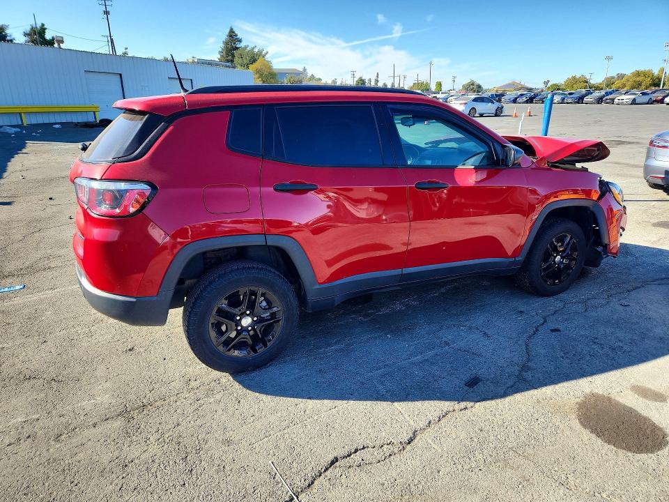 Продаж на аукціоні авто 2018 Jeep Compass, vin: 3C4NJDAB8JT135807, номер лоту: 65195616