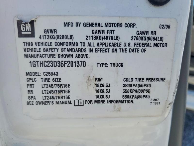 Продаж на аукціоні авто 2006 Gmc Sierra, vin: 1GTHC23D36F201370, номер лоту: 64252316