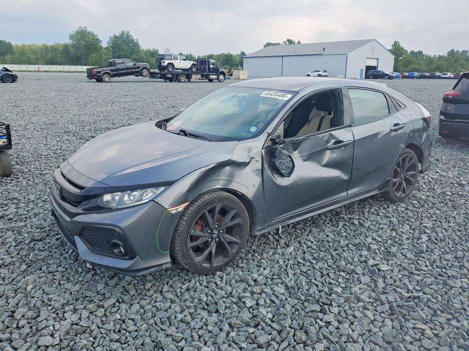 65435486 :رقم المزاد ، SHHFK7H40JU204772 vin ، 2018 Honda Civic مزاد بيع
